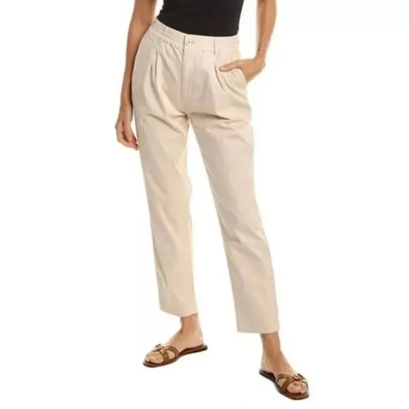 NWT - MSRP $99 Michael Stars Penny beige cotton stretch twill Chino pants M - Picture 7 of 7